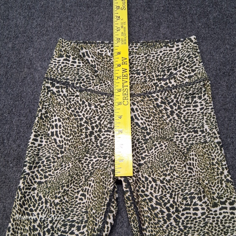 Nike Cheetah Print Leggings Women Size XS Dri-Fit Yoga Gym Athleisure Stretchy - Picture 9 of 10